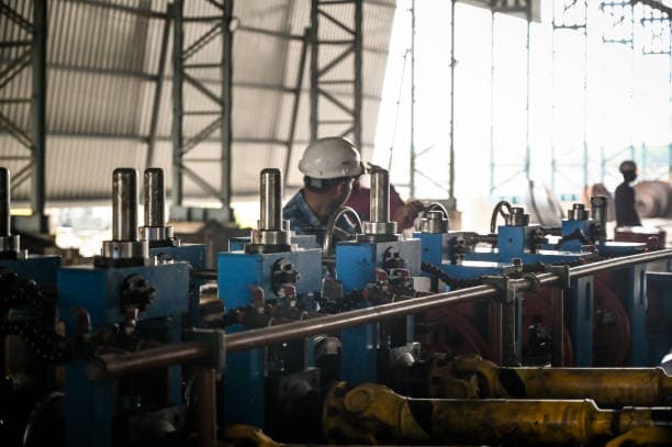 Sofan Steel factory — steel manufacturing line